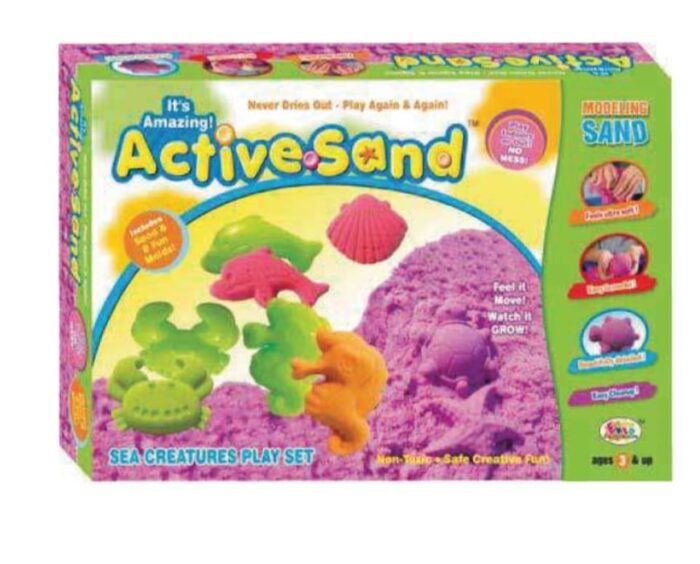 Ekta Active Sand Sea Creature Playset Games for Kids (Creative Toys)