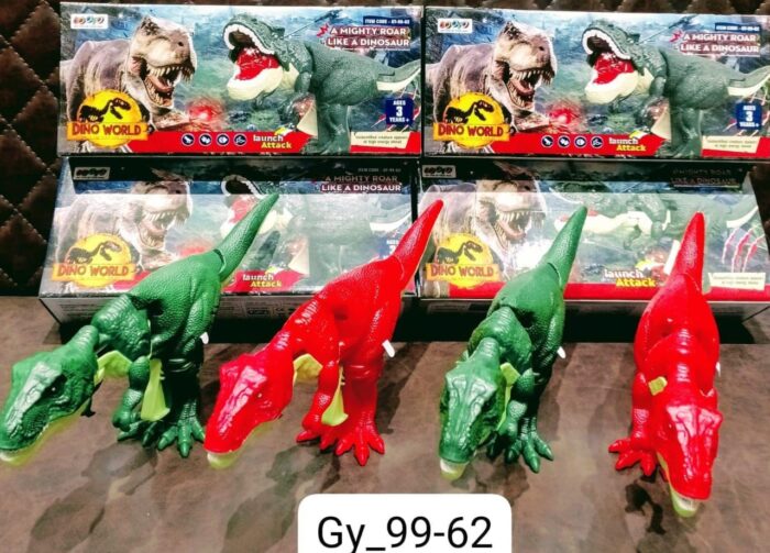 Musical Dino World Guns Toys for Kids