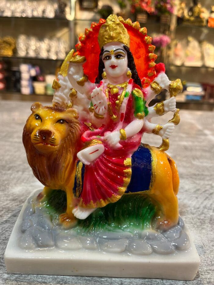 Shera Wali Mata Statues/Figurines/Murtis/Showpieces for Home Decor (Gifts Items)