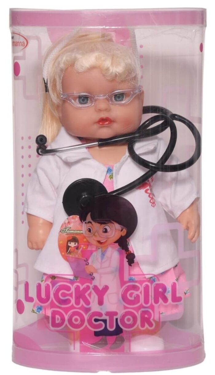 Doctor/Nurse Dolls Toys for Girls/Kids with Stethoscope - Image 2