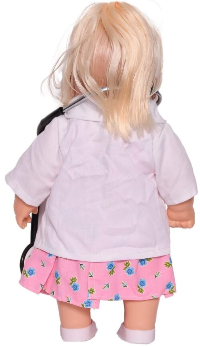 Doctor/Nurse Dolls Toys for Girls/Kids with Stethoscope - Image 3