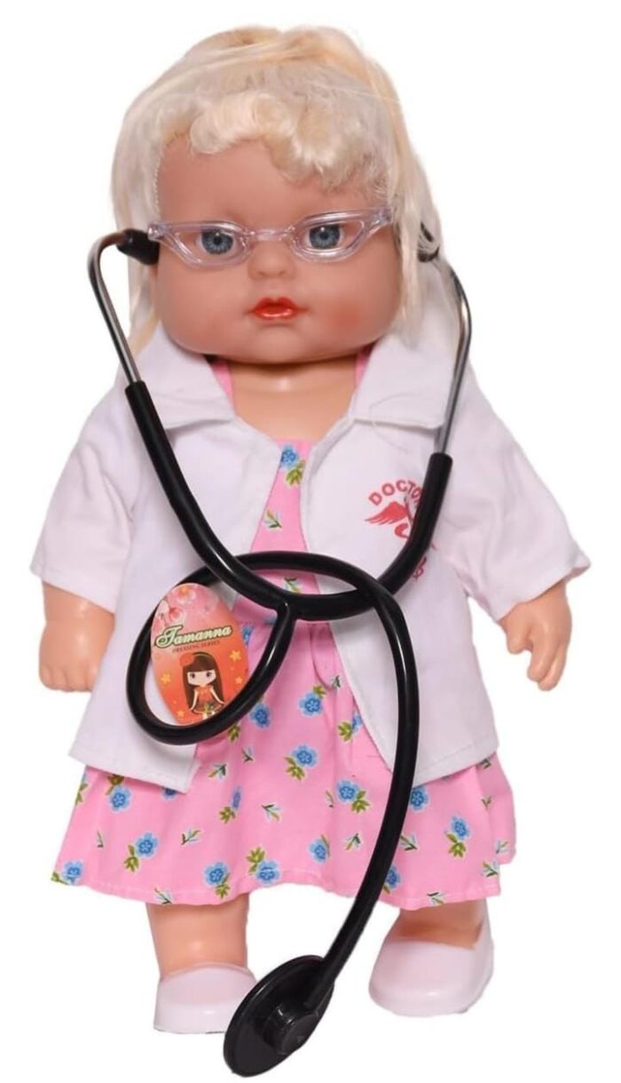 Doctor/Nurse Dolls Toys for Girls/Kids with Stethoscope