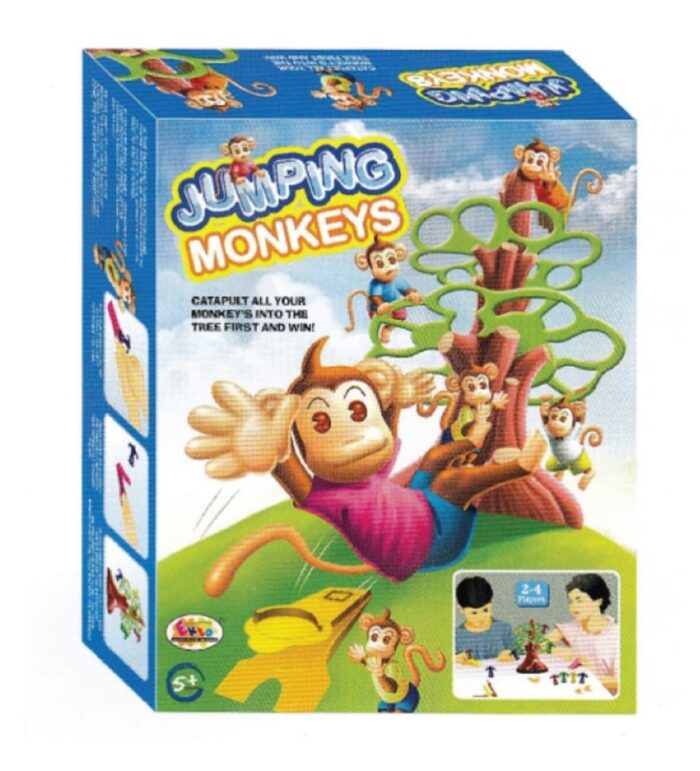 Ekta Jumping Monkey Catapult Toys, Board Games for Kids