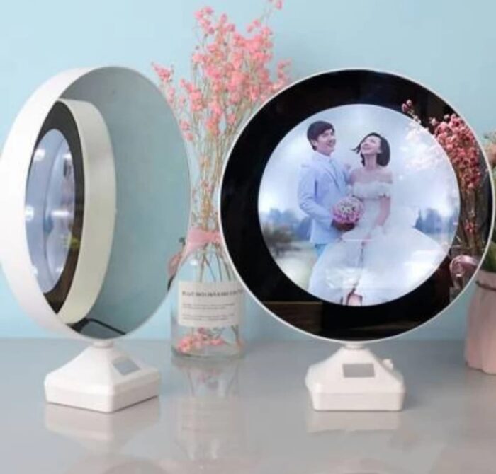 Round Magic Mirror Gifts Items for Birthdays/Valentines/Anniversary, Showpieces