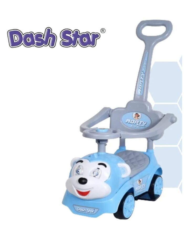 Morty Musical Ride-on-Toys for Kids, Baby Cars with Parent Handle