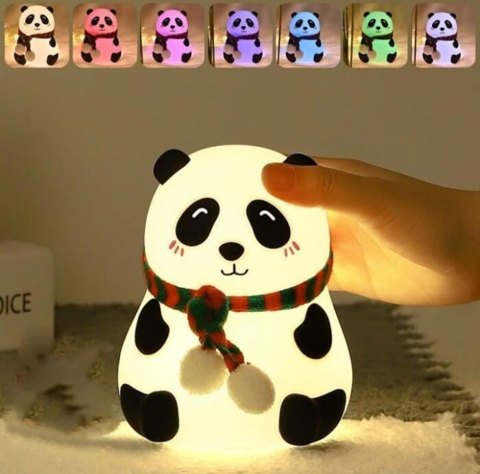 Cute Panda Colour Changing Lamps, Perfect for Room Decor & Gifts Items - Image 3