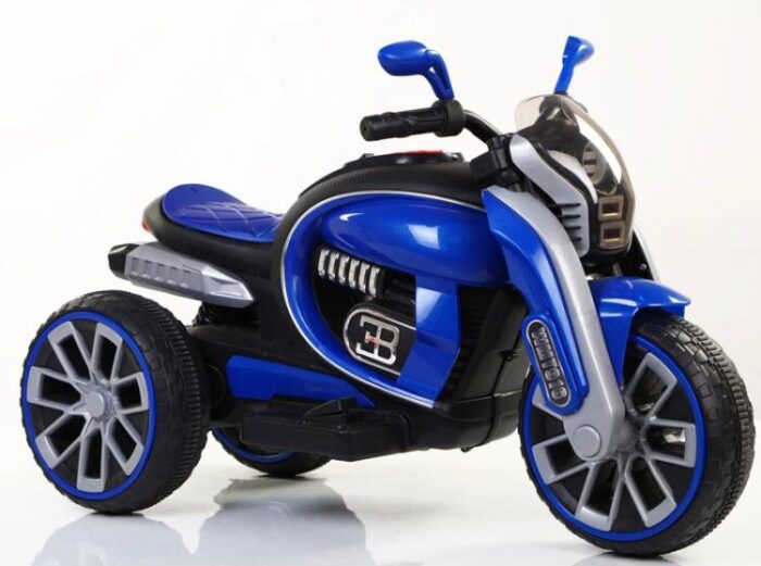 Playtool Electric Police Motorbikes for Kids, 3 to 9 Years Age Group Toys, Rechargable Battery