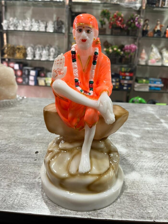 Sai Baba 9" Statues/Showpieces/Figurines/Murtis for Home Mandir Decor, Gifts Items